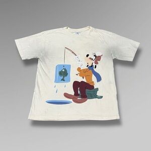 Disney Parks Goofy Donald Duck Ice Fishing Tee 🎣